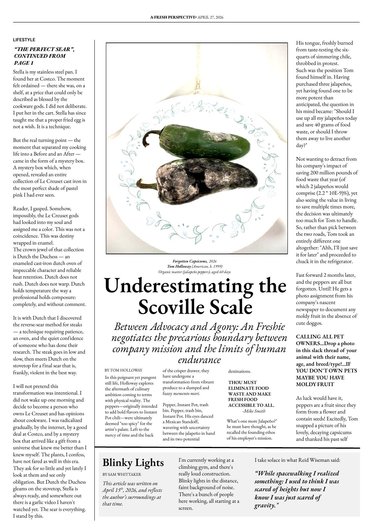 Newspaper page